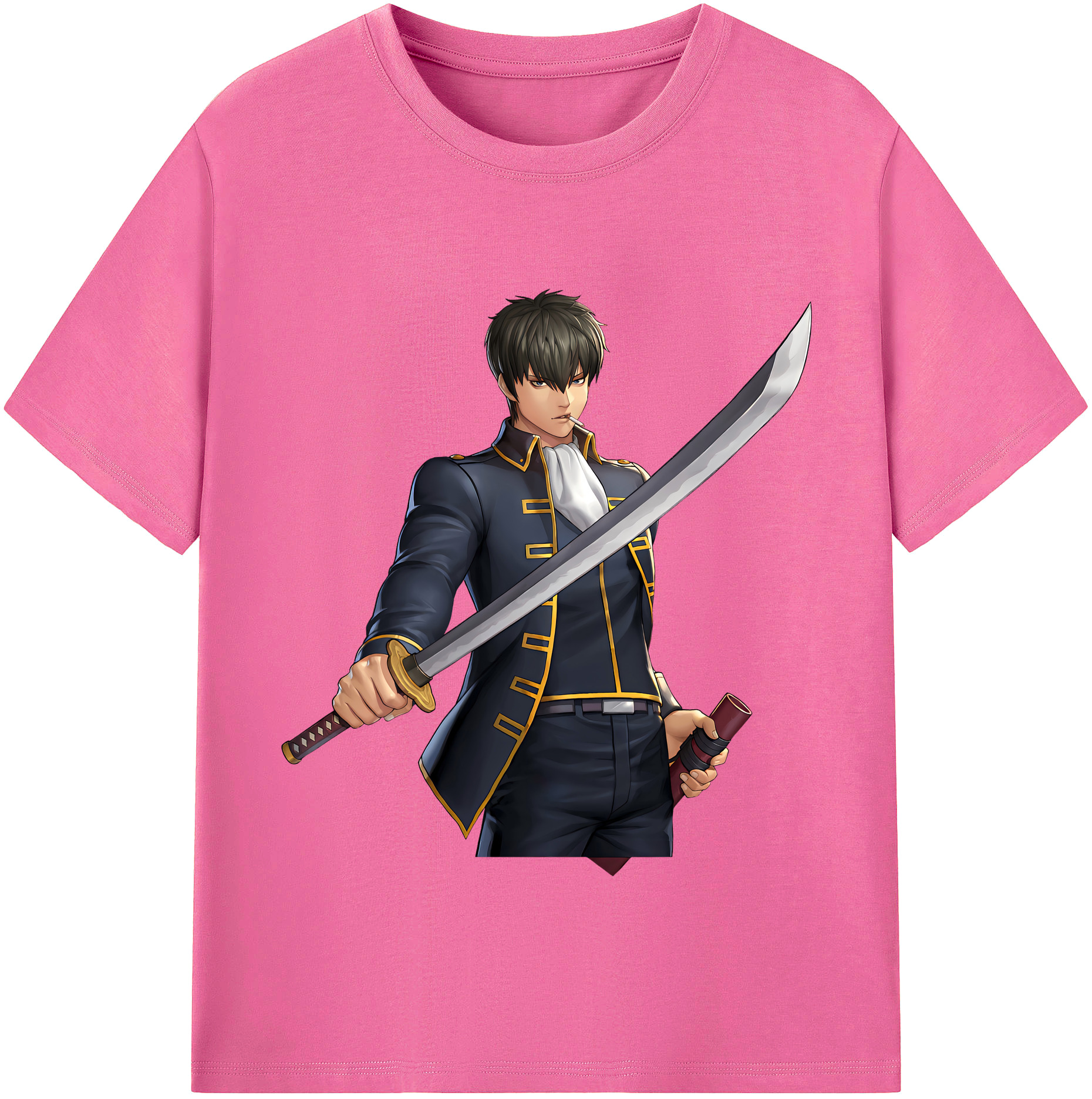 （画像用） ぎんたま 坂田銀時（さかたぎんとき） 神楽 志村新八（しむら しんぱち） GINTAMA Sakata Gintoki Kagura Shimura Shinpachi レディースカジュアルプリントTシャツ（綿100％）